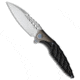 Rike Knife Rike Knife Thor7 Liner Lock Knife Integral Black Titanium/G-10 3.5" 154CM, Black/Gray, 154CM, adult, BHQ-123313