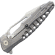 Rike Knife Thor 5 Framelock Bohler M390 Knife, 3.75in Bead Blast Bohler M390 SS Drop Point, Titanium Handle, THOR5-PL