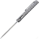 Rike Knife Thor 5 Framelock Bohler M390 Knife, 3.75in Bead Blast Bohler M390 SS Drop Point, Titanium Handle, THOR5-PL