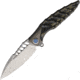 Rike Knife Thor7 Black And Green 154CM Knife, THOR7-BG