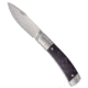 Rikeknife Rike Knife Slip Joint Pocket Knife Black + Purple Carbon Fiber 3" Satin M390, Black/Purple, Bohler M390, adult, BHQ-224217