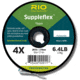 RIO Products Suppleflex Tippet, 30yd, 4X 6.1Lb, RIO-22043