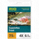 RIO Products Suppleflex Trout Leader, 9ft, 6X, RIO-24113