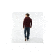 Smartwool Ripple Ridge Crew Sweater-Men's, Tibetan Red H-Charcoal Heather, Extra Large, SW000297A78-XL