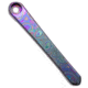 Ripps Garage Tech Ripps Garage Tech Chris Reeve Knives Pocket Clip - Polish Purple/Blue Timascus, Purple/Blue, adult, BHQ-202718