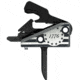 RISE Armament 1776 AR Trigger, Flat, Silver/Black, RA-1776F-BR