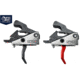 Rise Armament OPMOD Hex-C AR-15/AR-10 Enhanced Rifle Trigger, Black, Black/Graphite, Graphite/Black, Red
