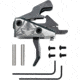 Rise Armament OPMOD Hex-C RA-240 AR-15/AR-10 Enhanced Rifle Trigger, Graphite/Black, RA-240-HEXC-BLK
