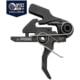 Rise Armament OPMOD RA-101 HEX-C Single-Stage AR Trigger, Curved, 4lb, Black, RA-101-HEXC-BLK
