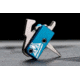OpticsPlanet Exclusive RISE Armament RA-240 Enhanced Rifle Trigger, Straight, 3.5lb Pull, Blue/Silver, RA-242-ERT