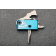OpticsPlanet Exclusive RISE Armament RA-240 Enhanced Rifle Trigger, Straight, 3.5lb Pull, Blue/Silver, RA-242-ERT