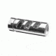 Rise Armament RA-701 Compensator, .223/5.56, 1/2x28, Silver RA-701-SLVR