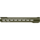 RISE Armament RA-902 STINGER AR-15 15in Stinger M-LOK Handguard, Foliage Green, RA-902-150-FG