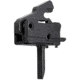 RISE Armament Rave 140 Flat 3.5lb Drop-In Trigger w/ Anti Walk Pins, Black, RA-R140F-AWP