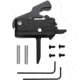 RISE Armament Rave 140 Flat 3.5lb Drop-In Trigger w/ Anti Walk Pins, Black, RA-R140F-AWP