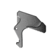 RISE Armament RISE Extended AR Charging Handle Latch, Graphite Gray, RA-212GI-GPHT