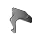 RISE Armament RISE Extended AR Charging Handle Latch, Graphite Gray, RA-212GI-GPHT