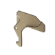 RISE Armament RISE Extended AR Charging Handle Latch, Spartan Bronze, RA-212GI-SB