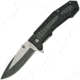Rite Edge G-10 Linerlock Black Folding Knife,3.5in,Drop Point,Black,G10 Handle CN300355