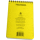 Rite in the Rain 4X6 NOTEBOOK - YELLOW, Yellow, 4 x 6 146
