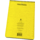 Rite in the Rain 6x9 NOTEBOOK - YELLOW, Yellow, 6 x 9 169