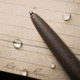 Rite in the Rain All-Weather Metal Clicker Pen with Black Ink, FDE RR FDE97
