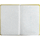 Rite in the Rain BOUND BOOK - FABRIKOID COVER - FIELD, Yellow, 4 3/4 x 7 1/2 350F