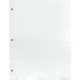 Rite in the Rain GRID SHEETS - HORIZONTAL LINE, White, 8 1/2 x 11 1136
