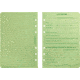 Rite in the Rain LOOSE LEAF - GREEN - CALL FORFIRE, Green, 4 5/8 x 7 922