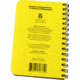 Rite in the Rain MINI-SPIRAL MEMO NOTEBOOK, Yellow, 3 1/4 x 5 393-M