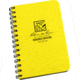 Rite in the Rain MINI-SPIRAL MEMO NOTEBOOK, Yellow, 3 1/4 x 5 393-M