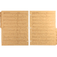 Rite in the Rain MX TAB SET - ALPHA, Tan, 8 1/2 x 11 9270-MX