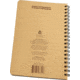 Rite in the Rain SPIRAL NOTEBOOK - TAN - UNIVERSAL, Tan, 4 5/8 x 7 973T