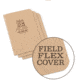 Rite in the Rain Stapled Mini Notebook - Universal - Tan - 3 Pack, Tan, 3 1/4 x 4 5/8 971TFX-M