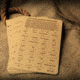 Rite in the Rain TACTICAL REFERENCE CARDS  - TAN, Tan, 4 5/8 x 7 9200T-R