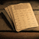 Rite in the Rain TACTICAL REFERENCE CARDS  - TAN, Tan, 4 5/8 x 7 9200T-R