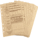 Rite in the Rain TACTICAL REFERENCE CARDS  - TAN, Tan, 4 5/8 x 7 9200T-R