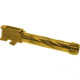 Rival Arms Glock 19 Gen 3/4 Precision Threaded Drop-in Barrel, Gold, RA-RA20G202E