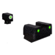 Rival Arms Tritium Night Sights Fits Glock 42/43 Green Tritium W/White, RA-RA2B231G