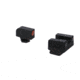 Rival Arms Tritium Night Sgt Set Glock 17/19 W/orange Ring, RA-RA1A231G