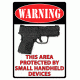 River's Edge Rivers Edge Sign 12''x17'' Warning-this Area Is Protected