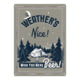 River's Edge Tin Sign