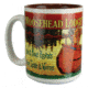 Rivers Edge Ceramic Mug 16oz, Moosehead Lodge, 2457