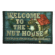 Rivers Edge Door Mat Rubber 26in x 17in, Nut House, 26 x 17 in, 2506