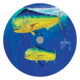 Rivers Edge Lazy Susan, 14-inch, Guy Harvey Dorado, 822