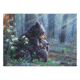 Rivers Edge Puzzle in Tin, Bear Scene, 040