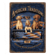 Rivers Edge Tin Sign, American Tradition Dogs, 12 x 17 in, 2267