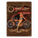Rivers Edge Tin Sign, Live the Legend, 12 x 17 in, 1594
