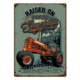 Rivers Edge Tin Sign, Raised on Sunshine, 12 x 17 in, 4515