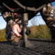 Rivers Edge Treestands 12 2-Man Quad Pod Treestand, Black, 12ft, RE401